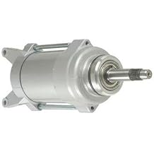 RAREELECTRICAL Mitsuba Sm13 Starter Motor Compatible with Yamaha Virago Xv1000 Xv1100 Xv700 Xv750 1984-1998 V-Twin Cruiser 696Cc 749Cc 1063Cc 12V Cw Pmdd 31 Spline Replaces 5A8-81800-10-00 46-4153
