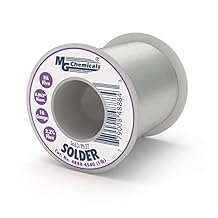 MG Chemicals - 4888-454G 63/37 Rosin Core Leaded Solder, 0.062" Diameter, 1 lb Spool,