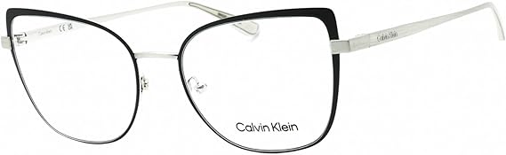 CK Eyeglasses 22101 072 Black Silver
