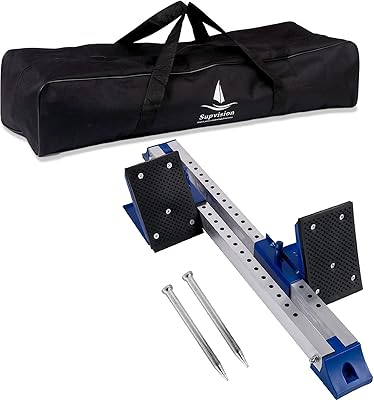 Starting Block Track Field with Carry Bag Multi-Function Track Starting Blocks for Sprinting 6 Angle Adjustable Aluminum Running Blocks Suitable for Athletics Plastic Runway Cinder Track