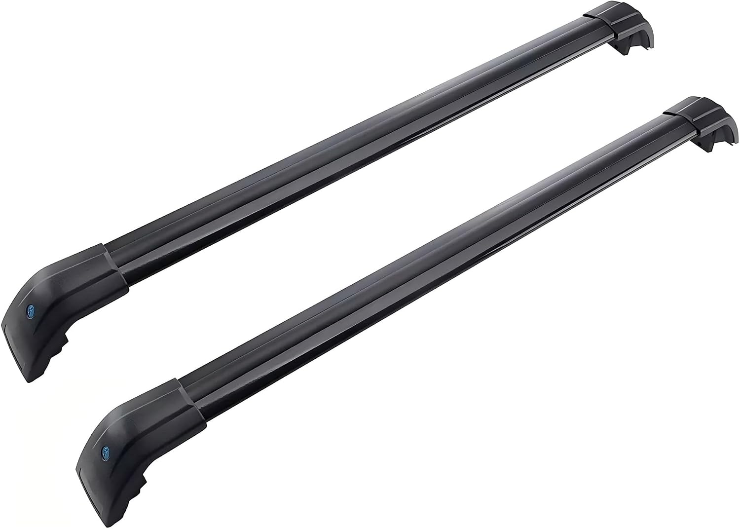 2PC Cross Bars Compatible with Mercedes-Benz GLA H247 2020-2025 Crossbar Luggage Carrier Roof Rack Rail Carrier Lockable Cargo BarsBlack