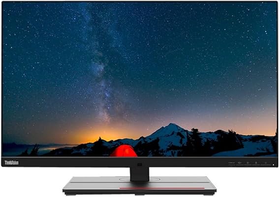 Lenovo ThinkVision P27u-20 - LED Monitor - 68.6 cm (27 Inches) (27 Inches Visible) - 3840 x 2160 4K @ 60 Hz - IPS - 450 cd/m2 - 1000:1-4 ms - Thunderbolt 4, 2xHDMI, DisplayPort - Speaker - Raven Black