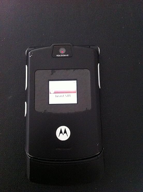 Motorola RAZR V3 2G Unlocked Phone with Camera, and Video Player -This phone will not work for AT&T or Any AT&T sub-carriers.